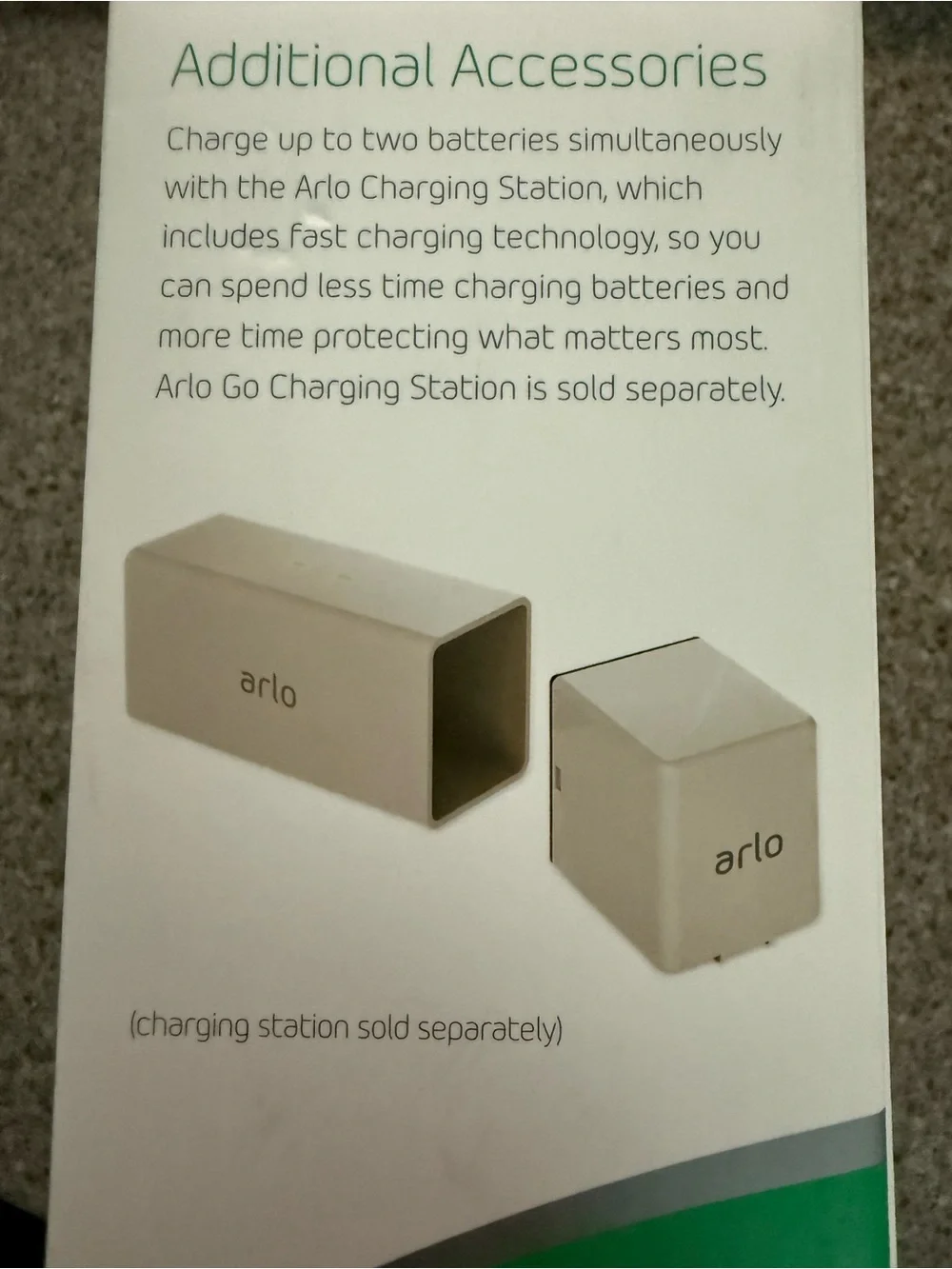 Arlo White Rechargeable Battery for Arlo Go Cameras